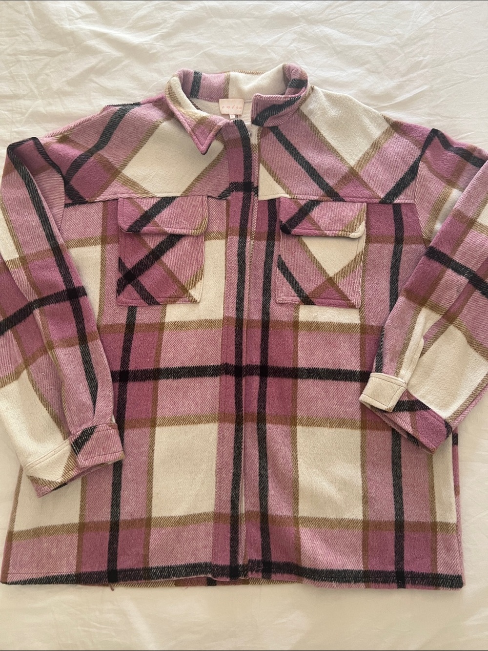 Plaid Shacket Jacket